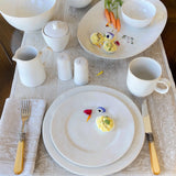 Cozina White Dinnerware 12 Piece Set