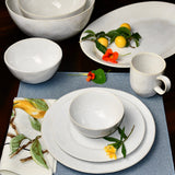 Cozina White Dinnerware 12 Piece Set