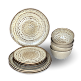 Truffle Dinnerware 12 Piece Set