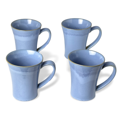 Rhapsody Blue Mugs-Set/4