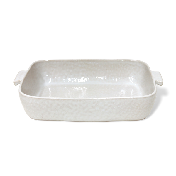 Cozina White Rectangular Baker