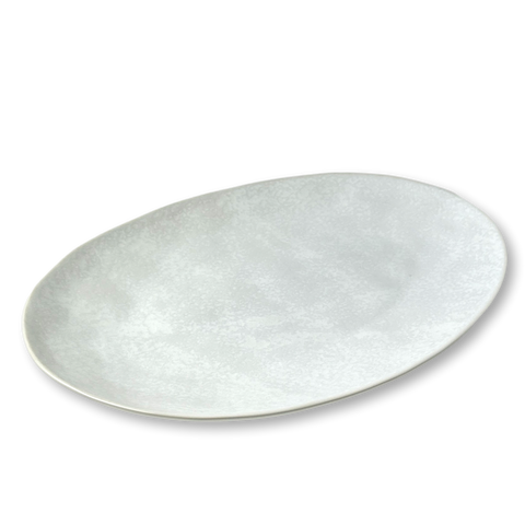 Cozina White Oval Centerpiece