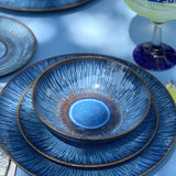 Stillwater Azul Dinnerware 12 Piece Set