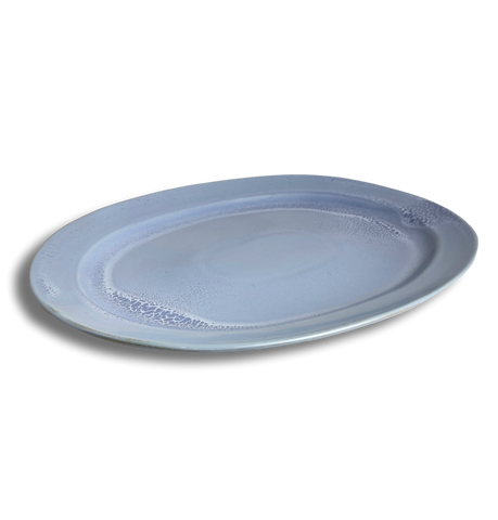 Rhapsody Blue Oval Platter