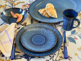 Stillwater Azul Round Serving Platter