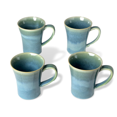 Stillwater Verde Mugs-Set/4